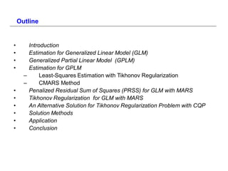 Parameter Estimation for Semiparametric Models with CMARS and Its ...