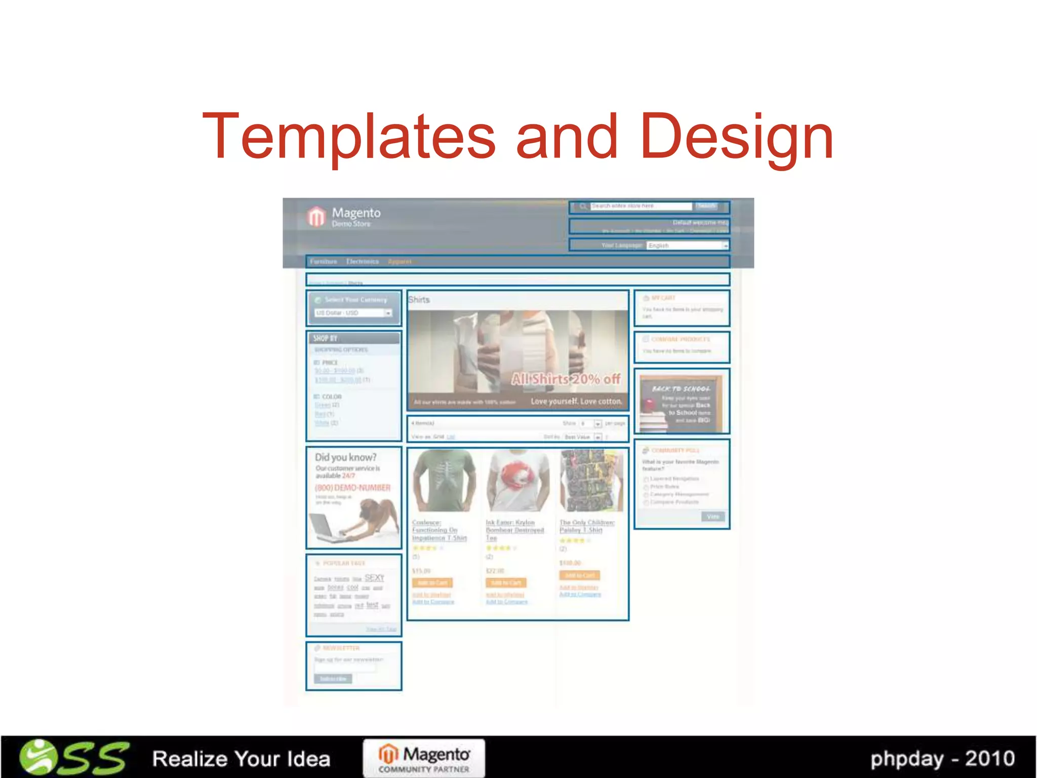 Templates and Design
 