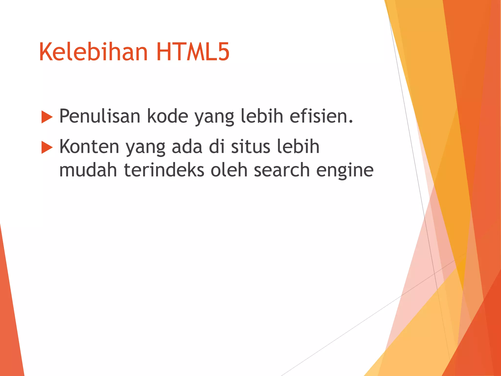 12 mengenal html5 | PPT