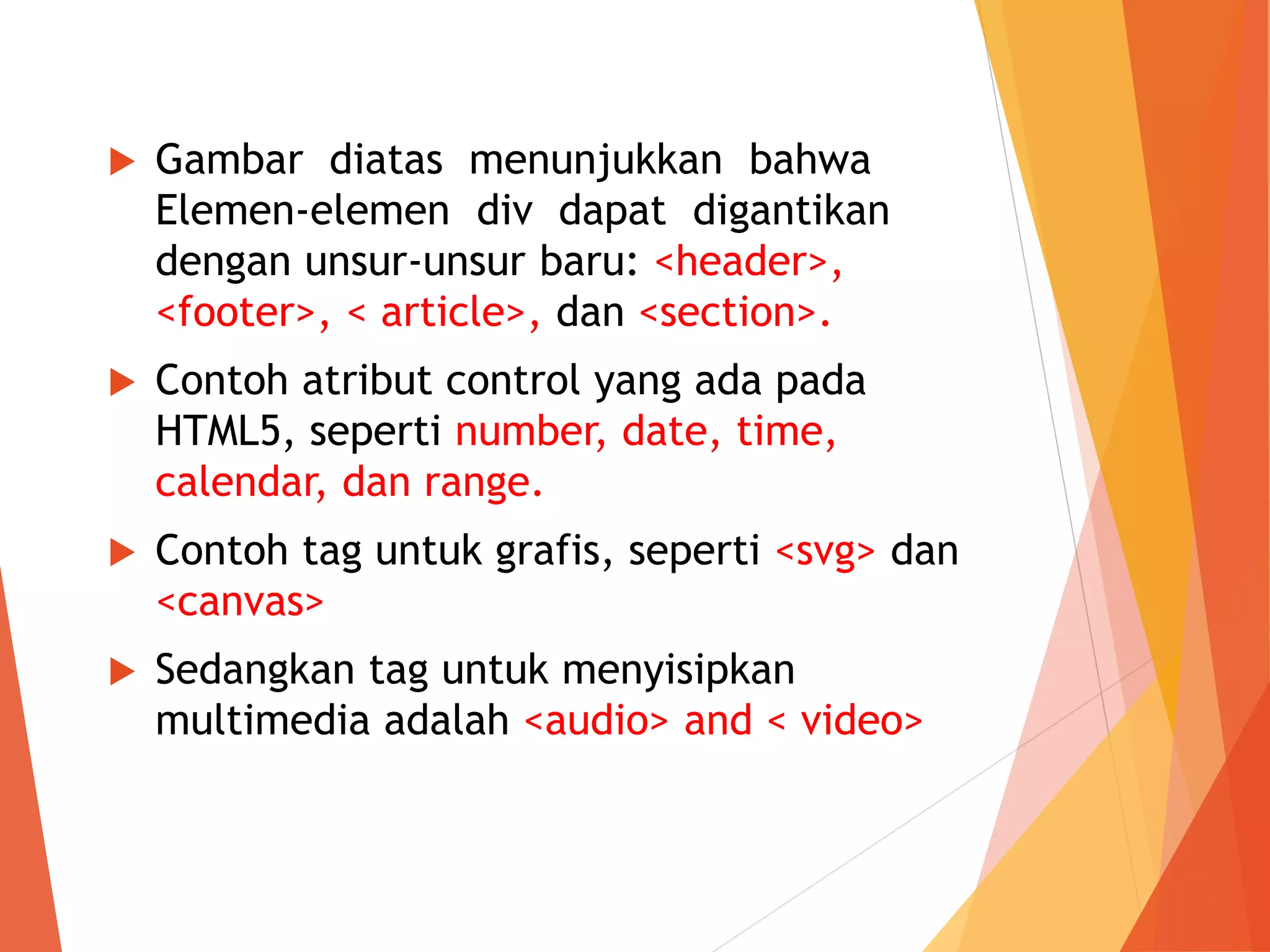 12 mengenal html5 | PPT
