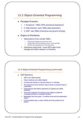 12 object oriented programming | PDF