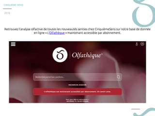 CINQUIÈME SENS
2019
 