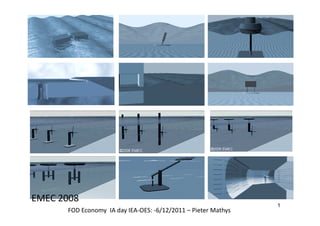 EMEC 2008
                                                               1
      FOD Economy IA day IEA-OES: -6/12/2011 – Pieter Mathys
 