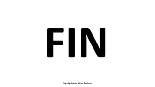 Ing. Agrónomo Víctor Romero
 