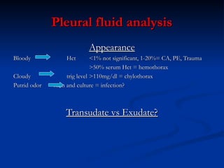 Fluids Putrid 12-PLEURAL EFFUSION.pptkkkkkkkkkkkkkkkkkkkkkkkkkkkk | PPT