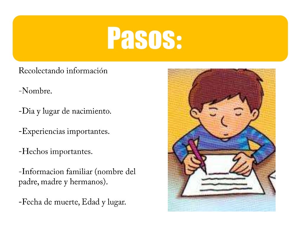 Biografía y Autobiografia