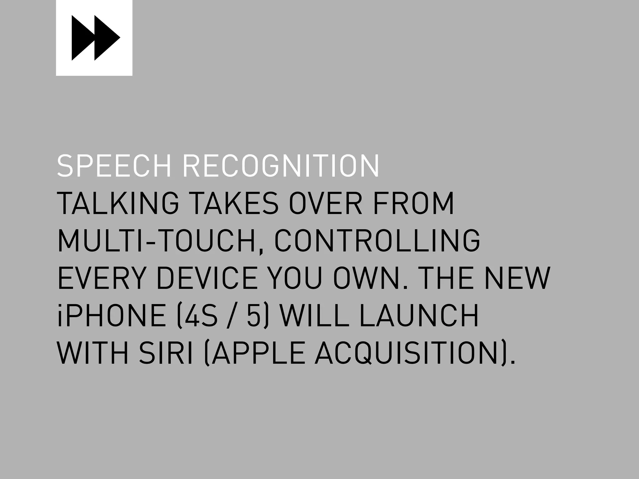 12 predictions for 2012