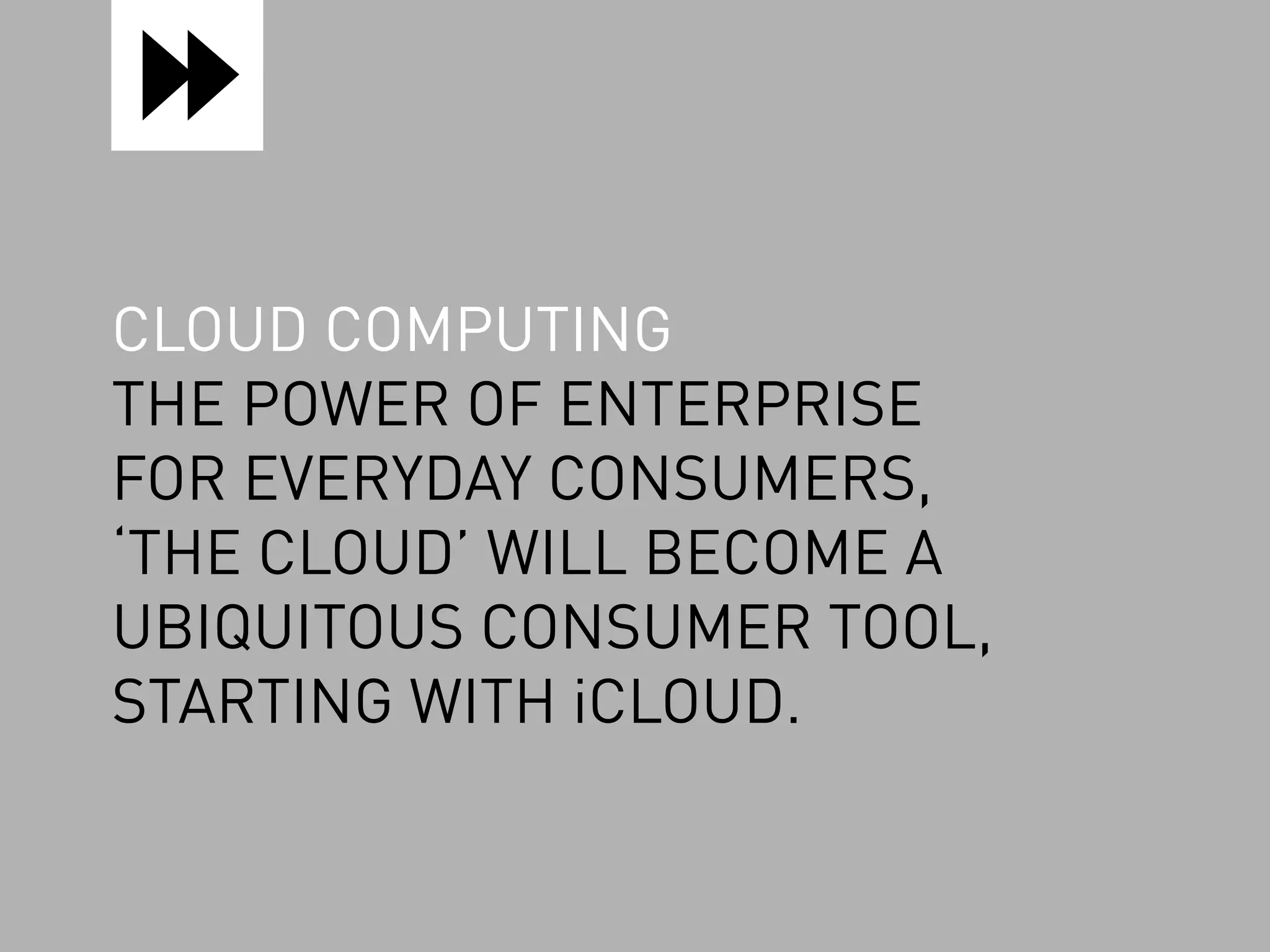 12 predictions for 2012