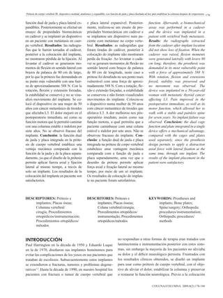 12. prótesis de cuerpo vertebral jr | PDF