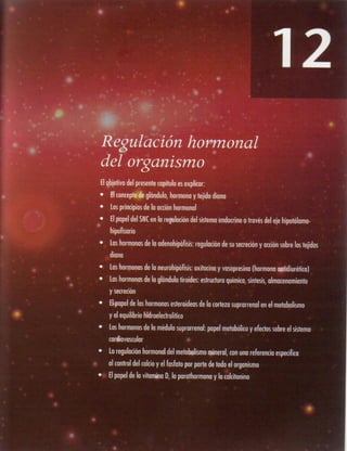 12   regulación hormonal del organismo