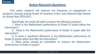 12-SAMPLE OF ACTION RESEARCH PROPOSALS FROM BERF APPROVED RESEARCHES.pptx