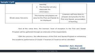 12-SAMPLE OF ACTION RESEARCH PROPOSALS FROM BERF APPROVED RESEARCHES.pptx