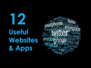 12
Useful
Websites
& Apps
 