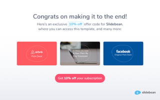 How to create a Pitch Deck - Investor Deck Template by 500 Startups