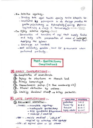 stomach surgery for medical students 