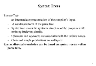 12-Syntax Directed Definition – Evaluation Order-09-06-2023.ppt