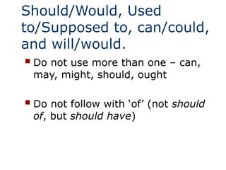 12-Verb-Tenses power point presentation | PPT