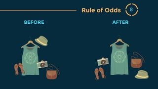 Rule of Odds 8
BEFORE AFTER
 