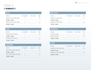 12-WEEK WORKOUT PLAN | PDF