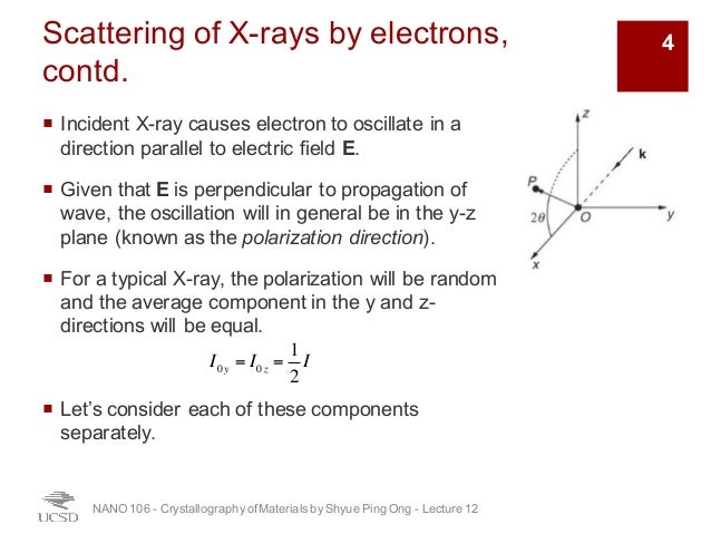 Ucsd Nano106 12 X Ray Diffraction