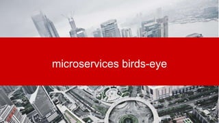 redpencil.io
microservices birds-eye
 