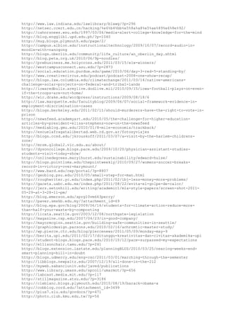 http://www.law.indiana.edu/lawlibrary/blawg/?p=296
http://netsec.ccert.edu.cn/hacking/%e6%b4%bb%e5%8a%a8%e5%ae%89%e6%8e%92/
http://cahnrsnews.wsu.edu/1997/03/06/media-alert-college-knowledge-for-the-mind
http://blog.engglib1.upd.edu.ph/?p=1040
http://mug.blogs.plymouth.edu/page/2/
http://campus.albion.edu/instructionaltechnology/2009/10/07/record-audio-in-
moodle-with-nanogong
http://blogs.oberlin.edu/community/life_culture/an_oberlin_day.shtml
http://blog.peta.org.uk/2010/06/9p-noodles/
http://prebusiness.me.holycross.edu/2011/03/15/elw-winners/
http://westcampusconnect.asu.edu/?p=2873
http://social.education.purdue.edu/game/2010/06/day-3-red-5-standing-by/
http://www.creativecircus.edu/podcast/podcast-2008-one-show-recap/
http://blogs.law.columbia.edu/climatechange/2011/03/14/native-americans-
challenge-solar-projects-on-federal-and-tribal-lands
http://iowaredbulls.armylive.dodlive.mil/2010/09/15/iowa-football-plays-on-even-
if-the-troops-are-not-home/
http://wlc.drake.edu/wordpress/instructions/2009/08/18/6
http://law.marquette.edu/facultyblog/2009/06/07/social-framework-evidence-in-
employment-discrimination-cases
http://blogs.berkeley.edu/2011/02/11/should-murderers-have-the-right-to-vote-in-
prison
http://newsfeed.academyart.edu/2010/05/the-challenge-for-higher-education-
articles-by-president-elisa-stephens-now-on-the-newsfeed
http://mediablog.gmu.edu/2010/01/8-mile-economix/trackback/
http://escuelafragatalibertad.web.rd.gov.ar/fotosyviajes
http://blogs.ccsd.edu/jkrouskoff/2011/03/07/a-visit-by-the-harlem-childrens-
zone/
http://mrsm.global2.vic.edu.au/about/
http://dysoncollege.blogs.pace.edu/2009/10/20/physician-assistant-studies-
students-visit-today-show/
http://onlinedegrees.marylhurst.edu/sustainability/edward-hulse/
http://blogs.pointloma.edu/thepointweekly/2010/09/27/womens-soccer-breaks-
record-in-victory-over-marymount/
http://www.bard.edu/cep/portal/?p=8807
http://geoblog.psu.edu/2010/05/small-step-for-man.html
http://roughwriter.yc.edu/index.php/2011/02/lbj-less-money-more-problems/
http://gaceta.uabc.edu.mx/index.php/2011/08/22/evita-el-golpe-de-calor/
http://jerz.setonhill.edu/writing/academic1/mla-style-papers/screen-shot-2011-
05-29-at-3-28-11-pm/
http://blog.emerson.edu/sprg10vm663perry/
http://paver.smskb.edu.my/?attachment_id=69
http://blog.epa.gov/blog/2009/06/16/students-for-climate-action-reduce-more-
than-half-your-waste-by-composting
http://licata.seattle.gov/2003/12/08/northgate-legislation
http://magazine.csp.edu/2007/04/23/in-good-company/
http://mayormcginn.seattle.gov/building-safe-communities-in-seattle/
http://graphicdesign.parsons.edu/2010/02/16/achromtic-master-study/
http://wp.pierce.ctc.edu/blog/piercenews/2011/05/09/monday-may-9
http://berita.upi.edu/2011/02/17/ditunggu-kreativitas-dan-civitas-akademika-upi
http://student-blogs.blogs.pace.edu/2010/10/12/pace-surpassed-my-expectations
http://ellisonchair.tamu.edu/?p=241
http://blogs.extension.iastate.edu/planningBLUZ/2010/03/25/nearing-weeks-end-
smart-planning-bill-in-doubt
http://blogs.udmercy.edu/eng-csc/2011/03/01/marching-through-the-semester
http://iibblogs.newpaltz.edu/2007/12/19/all-done-in-the-212
http://myweb.sabanciuniv.edu/javed/publications
http://www.library.umass.edu/spcoll/umarmot/?p=656
http://labcast.media.mit.edu/?p=117
http://stillmagazine.atsu.edu/?p=3186
http://cleblanc.blogs.plymouth.edu/2010/08/19/barack-obama-x
http://cobblog.cord.edu/?attachment_id=3499
http://pius7.slu.edu/govdocs/?p=471
http://photo.club.kmu.edu.tw/?p=56
 