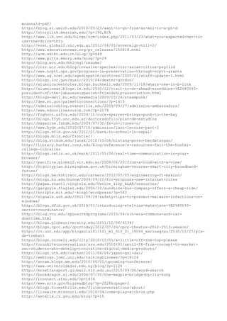 mcdonald-pdf/
http://blog.si.umich.edu/2010/09/23/want-to-go-from-an-msi-to-a-ph-d
http://storylink.messiah.edu/?p=190,N/A
http://www.lib.unc.edu/blogs/ncm/index.php/2011/03/23/what-you-expected-her-to-
use-the-drive-thru
http://evat.global2.vic.edu.au/2012/06/05/sovereign-hill-2/
http://www.educationnews.org/pr_releases/150818.html
http://acm.sdibt.edu.cn/blog/?p=649
http://www.pitts.emory.edu/blog/?p=29
http://blog.wcu.edu/bhlong1/resume/
http://cisr.ucr.edu/blog/invasive-species/cisr-asian-citrus-psyllid
http://www.ncptt.nps.gov/progress-in-preservation-through-ncptt-grants
http://www.ag.ncat.edu/agedispatch/archives/2005/01/staff-update-1.html
http://blogs.loc.gov/music/2010/04/dexter-gordon/
http://alumnicareernotes.blogs.bucknell.edu/2009/11/18/whats-new-in-b-link
http://alumninews.blogs.ie.edu/2010/12/visit-to-dr-ahmad-ezzeddine-%E2%80%93-
president-of-the-lebanese-spanish-friendship-association.html
http://blogs-devl.bu.edu/newmedia/2009/03/24/steampunk/
http://dew.sc.gov/palmettoconnections/?p=1415
http://admissionblog.evansville.edu/2009/09/27/admission-ambassadors/
http://www.eduonlinesource.com/?p=2178
http://foghorn.usfca.edu/2009/12/cock-sparrer-brings-punk-to-the-bay
http://blogs.ffyh.unc.edu.ar/doctoradofilo/plan-de-estudios
http://magazine.fandm.edu/2009/07/30/fm-on-itunes-u/
http://www.hyde.edu/2010/07/16/admission/last-lecture-part-2
http://blogs.dfid.gov.uk/2012/01/back-to-school-in-nepal/
http://blogs.miis.edu/frontier/
http://blog.stikom.edu/jusak/2010/10/08/bintang-porno-berdatangan/
http://library.hunter.cuny.edu/blog/reference/e-resources-fair-the-hunter-
college-libraries
http://blogs.cetis.ac.uk/mark/2011/05/06/real-time-communication-in-your-
browser/
http://pacifica.global2.vic.edu.au/2008/06/20/from-a-room-with-a-view/
http://bigcityplan.birmingham.gov.uk/birmingham-secures-smart-city-broadband-
future/
http://blogs.berkshirecc.edu/careers/2012/05/05/engineering-ft-makino/
http://blogs.bu.edu/bunow/2009/09/21/fcc-proposes-new-internet-rules
http://pages.shanti.virginia.edu/Venice_11Sp_ALAR/resources/
http://gargoyle.flagler.edu/2006/10/sunshine-bus-company-offers-a-cheap-ride/
http://scripts.mit.edu/~kingl/wordpress/?p=563
http://signals.unh.edu/2011/09/28/safety-tips-to-prevent-malware-infections-on-
windows/
http://blogs.dfid.gov.uk/2010/01/introducing-etelvina-mahanjane-%E2%80%93-
sector-coordinator/
http://blog.vcu.edu/sponsoredprograms/2010/04/nih-era-commons-and-iar-
downtime.html
http://blogs.globeuniversity.edu/2011/12/06/6134/
http://blogs.cpcc.edu/cpcctoday/2012/07/26/cpcc-theatre-2012-2013-season/
http://cv.uoc.edu/app/blogaula101/101_m1_010_01_18044_marinagrau/2010/10/27/pla-
de-treball
http://blogs.cornell.edu/city/2010/12/01/a-little-off-the-top-please
http://cronkiteconversations.asu.edu/2010/01/april-26-from-concept-to-market-
asu-students-who-develop-innovative-digital-media-products/
http://blogs.utk.edu/nathan/2011/04/06/japan-gai-dai/
http://weblogs.jomc.unc.edu/talkingbiznews/?p=18124
http://annam.blogs.wm.edu/2010/06/01/upcoming-conference/
http://www.universidadur.edu.uy/blog/?p=1126
http://mrswtransport.global2.vic.edu.au/2010/09/06/word-search
http://bookdragon.si.edu/2004/07/30/the-magpie-bridge-by-liu-hong
http://iconnect.atsu.edu/?p=1454
http://www.arts.gov/bigreadblog/?p=2528&cpage=1
http://blogs.foresthills.edu/fluidconversations/about/
http://livewire.missouri.edu/2010/04/come-play-with-us.php
http://asterix.cs.gsu.edu/blog/?p=15
 