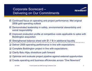 newmont mining Q4Presentation_update