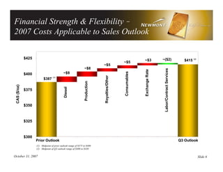newmont mining Q3_ER_Presentation