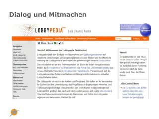 Dialog und Mitmachen