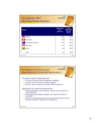 newmont mining Final_1Q_2006_ER_Presentation