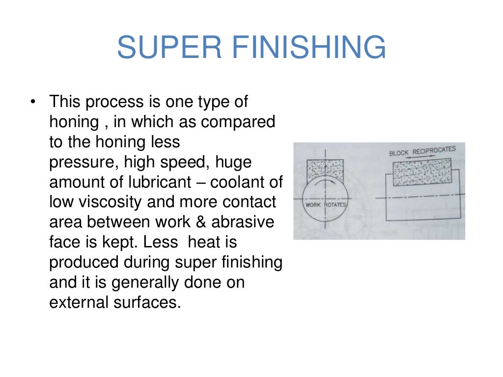 superfinishing process