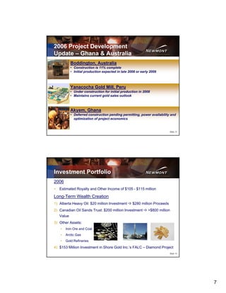 newmont mining 01_10_07_UBS_CA