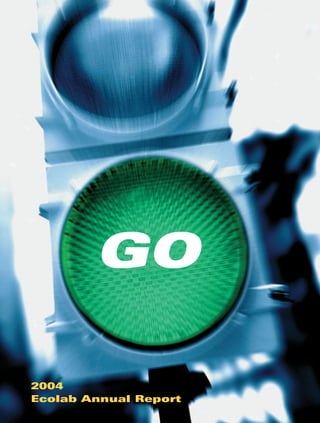 GO

2004
Ecolab Annual Report
 