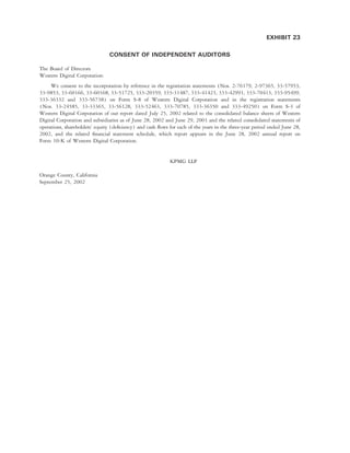 western digital  annual02