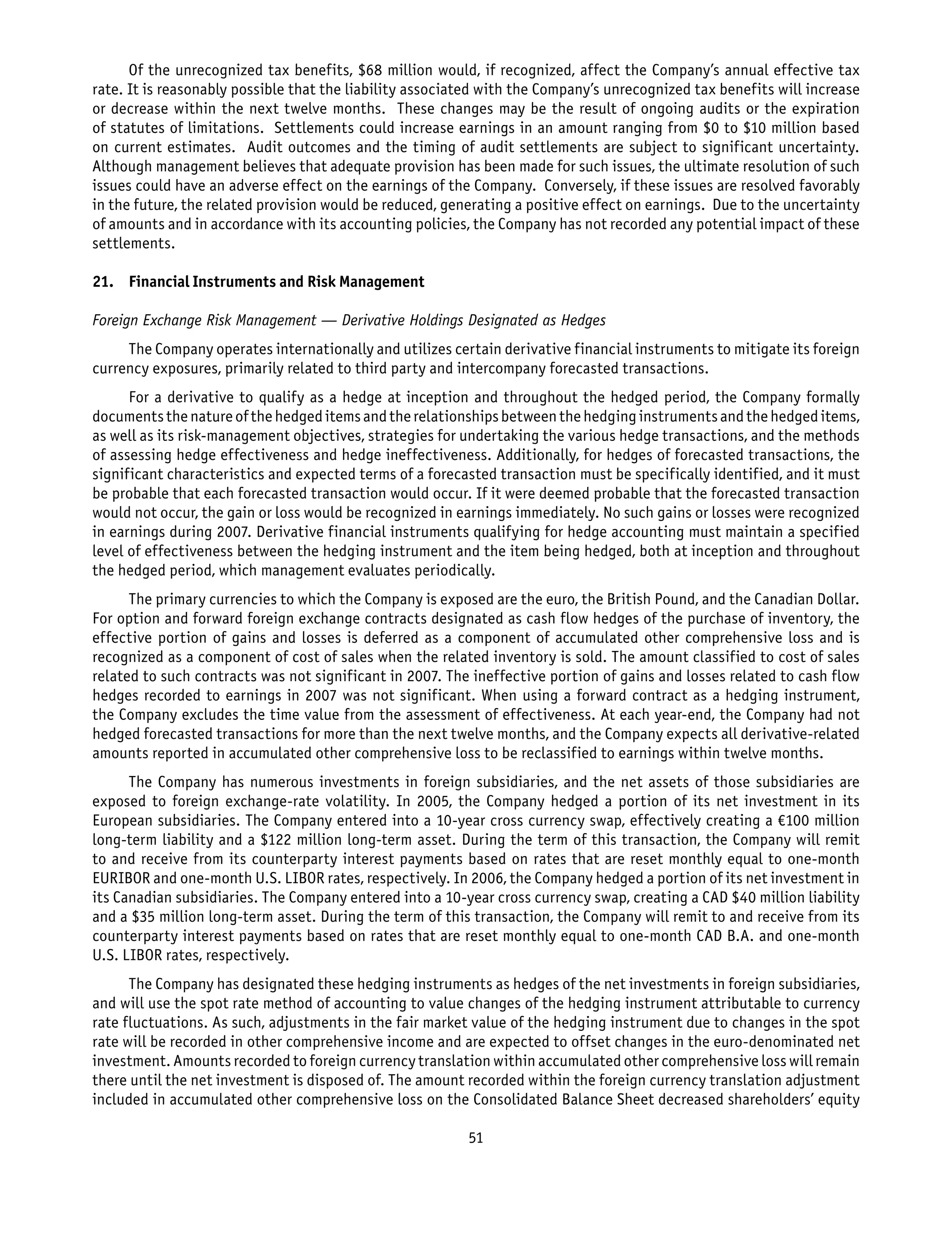 foot locker annual reports 2007