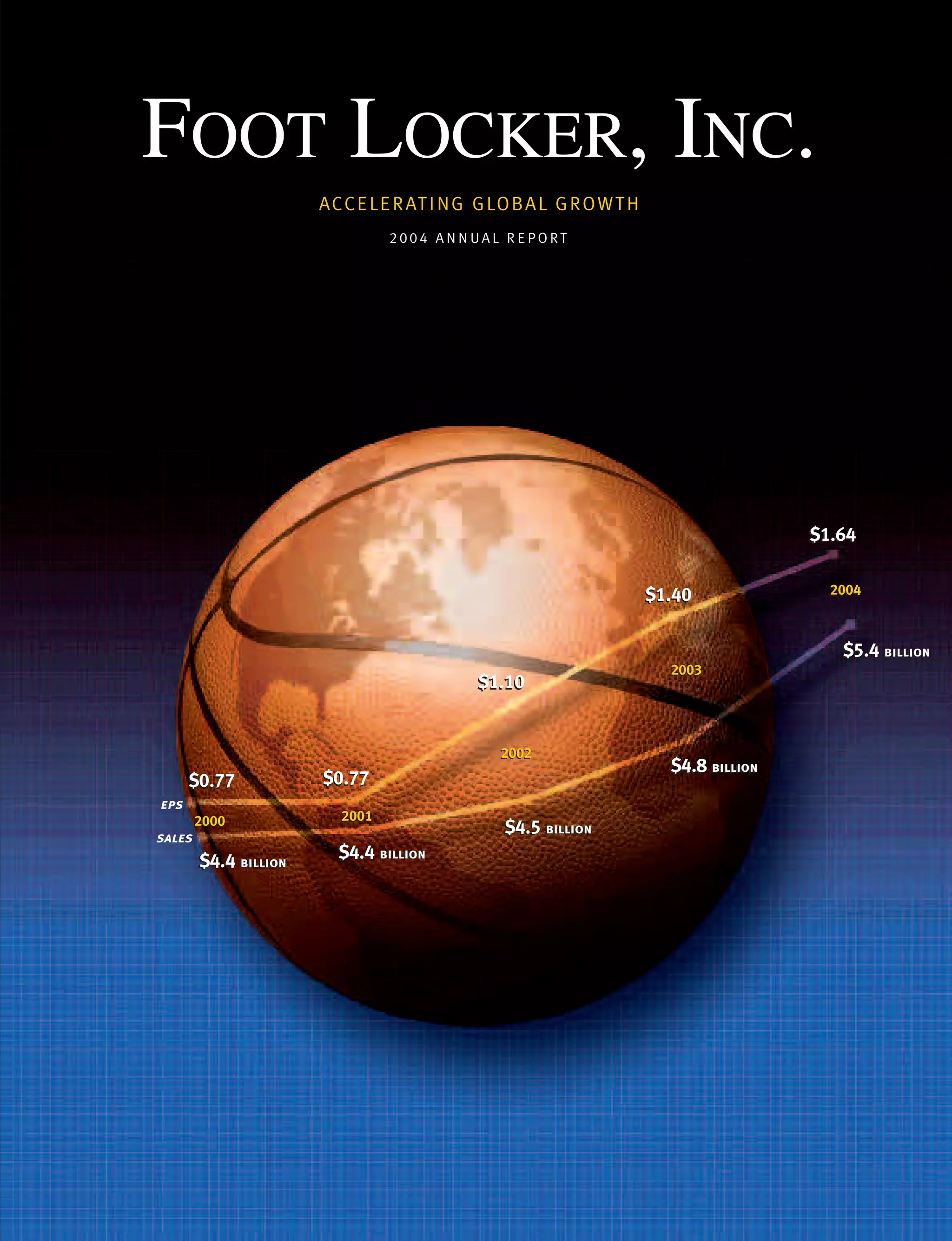 foot locker annual reports 2004 PDF