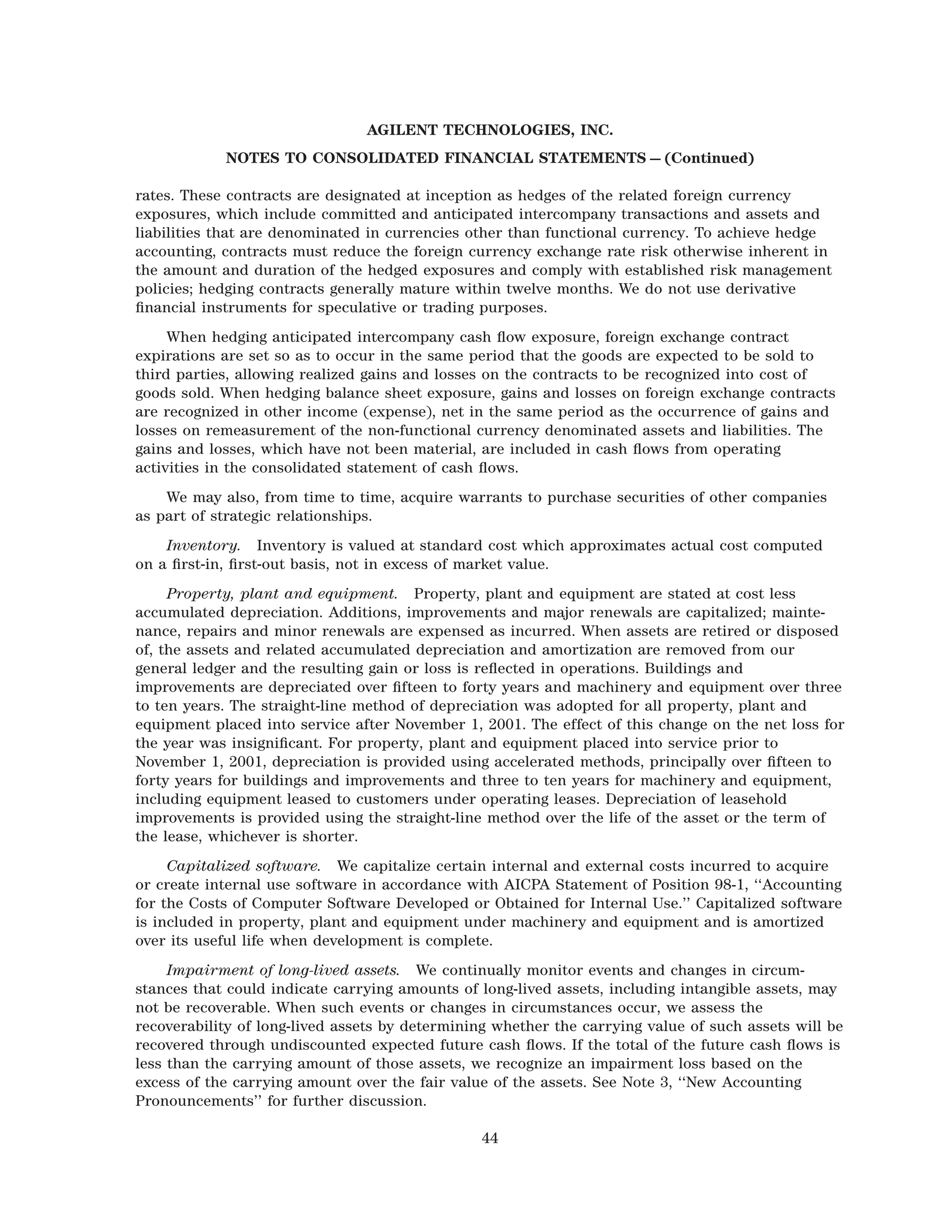 agilent 2002finalARfinancials