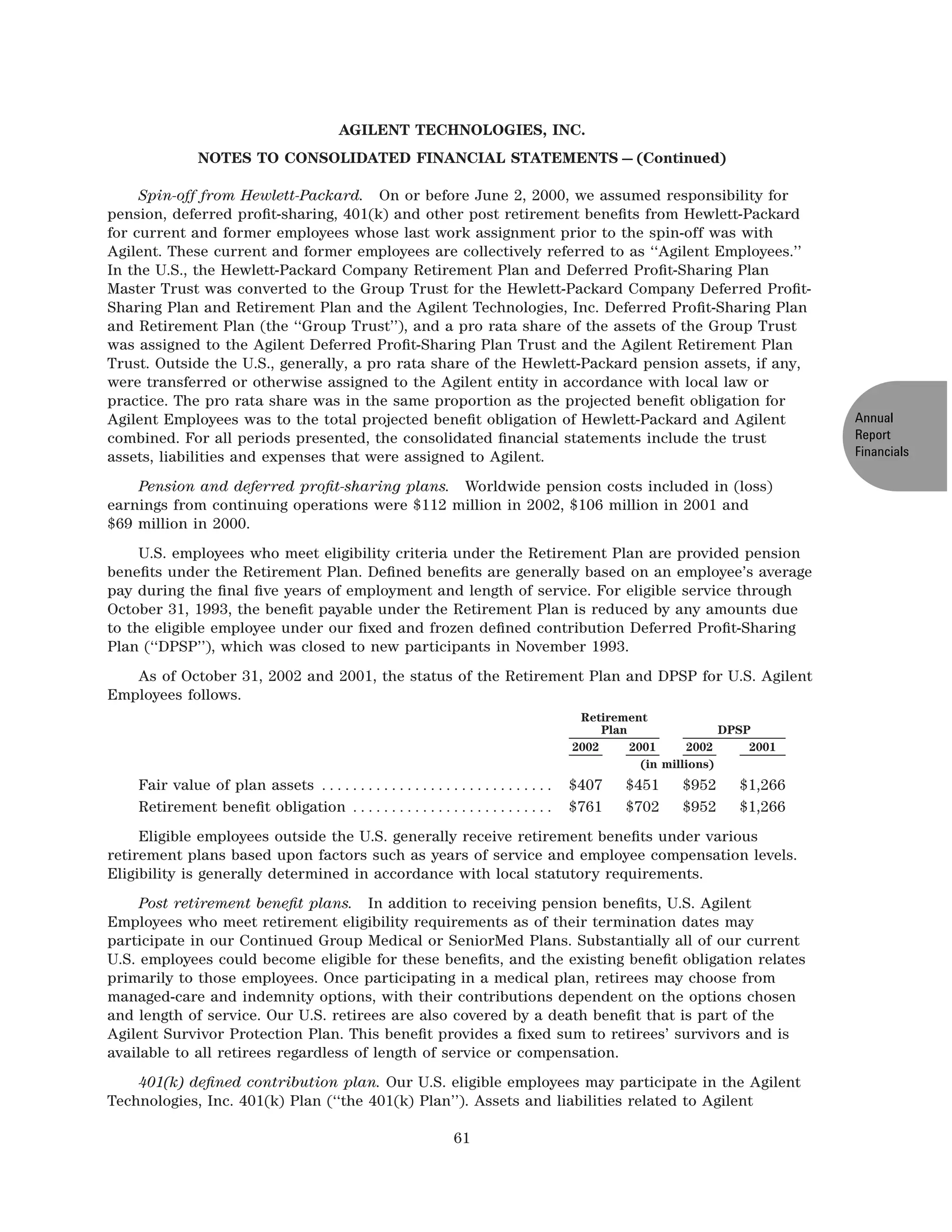 agilent 2002finalARfinancials