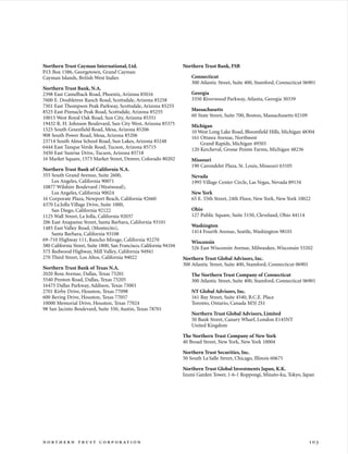 northan trust corp.2003AnnualReport