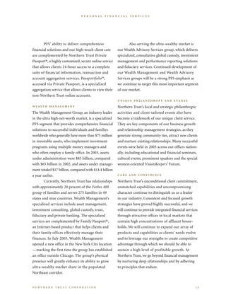 northan trust corp.2003AnnualReport