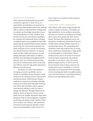 northan trust corp.2003AnnualReport