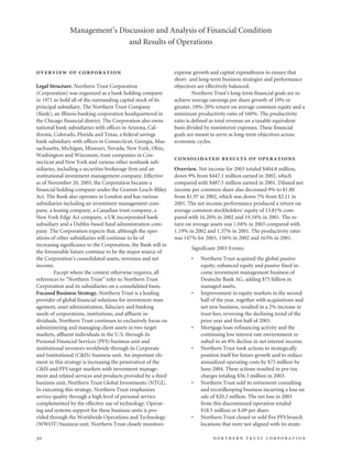 northan trust corp.2003AnnualReport