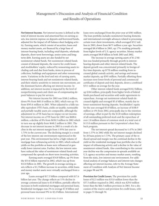 northan trust corp.2003AnnualReport