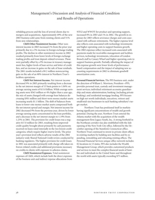 northan trust corp.2003AnnualReport