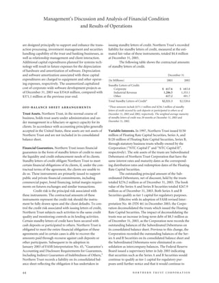 northan trust corp.2003AnnualReport