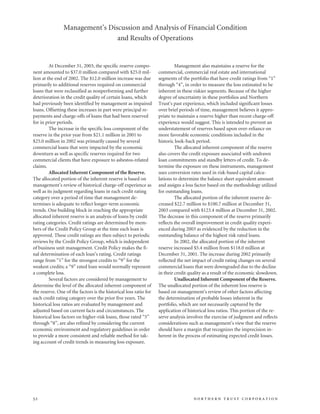 northan trust corp.2003AnnualReport