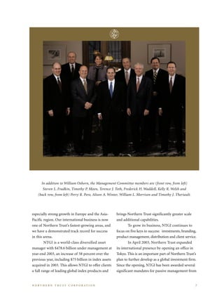 northan trust corp.2003AnnualReport