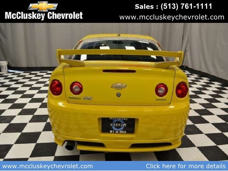 Used 2006 Chevrolet Cobalt Ss Supercharged Coupe At Your