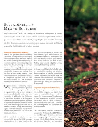 urs annual reports 2004